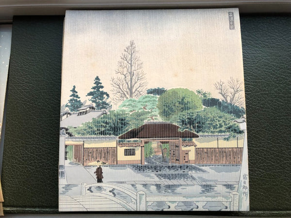 Original Woodblock Print - Tomikichiro Tokuriki - Thirty Views of the Capital Kyoto - Complete Series - Japan - 1931