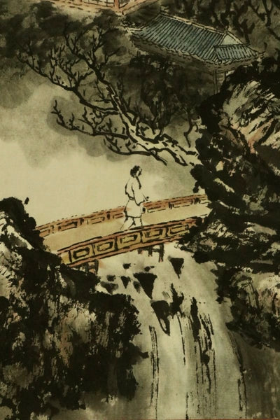 Hanging Scroll Sansui Landscape - China - XX c.
