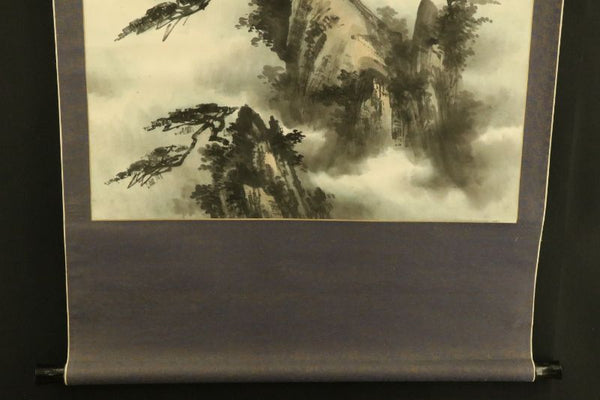 Hanging Scroll Sansui Landscape - Japan - XIX-XX Century