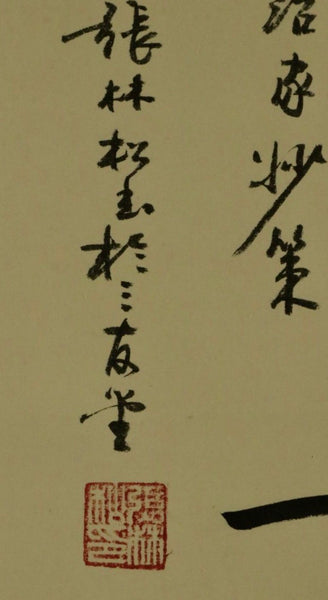 Hanging Scroll Calligraphy - China - XX c.