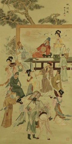 Silk Hanging Scroll - China - XX c.