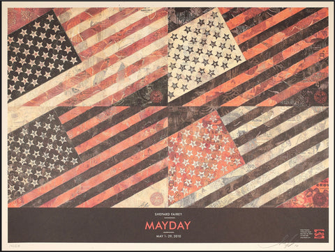 Shepard Fairey (b. 1970)  May Day Flag