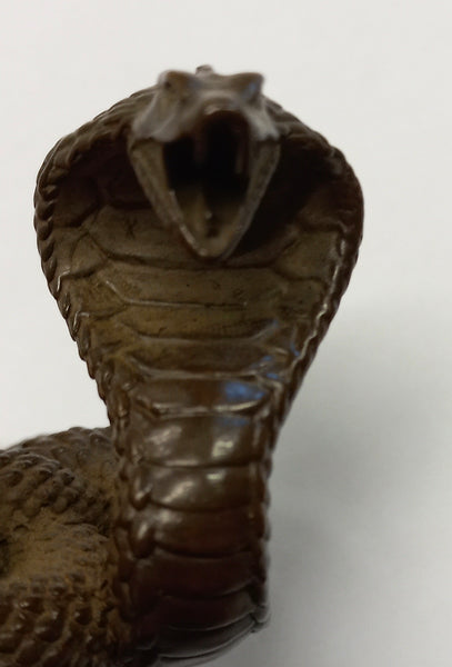 Okimono Bronze Cobra Snake- Japan - XX c.