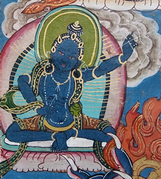 Thangka Vajrapāṇi - Tibet - XIX-XX c.