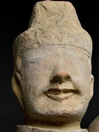 Han Dynasty Terracotta Musician Figure - China 206 BC-220 AD