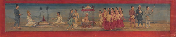 Thangka Ushnishavijaya Nepal XIX c.