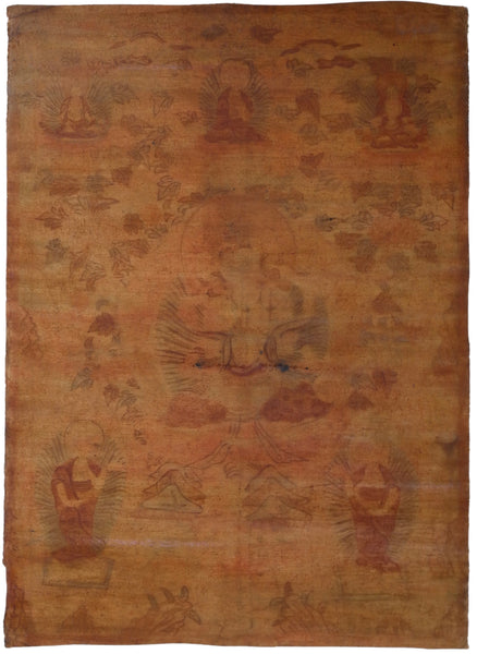 Thangka Vajradhara Tibet XIX-XX sec.