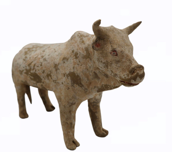 Tang Dynasty Terracotta Bull - China - 618-907 A.D.