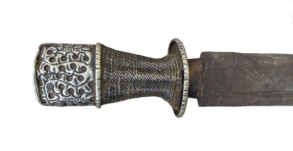 Dagger and Scabbard - Tibet - 19th c