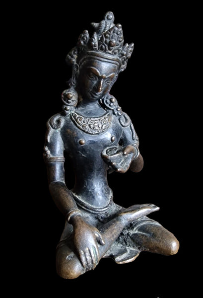 Bronze Sculpture Buddha Amithayus - Nepal - XVIII-XIX c.