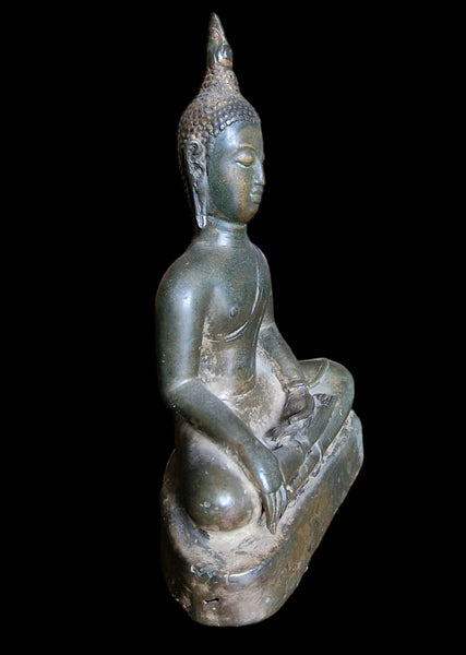 Statue Bronze Buddha Ayutthaya Period - Thailand XV-XVI c.