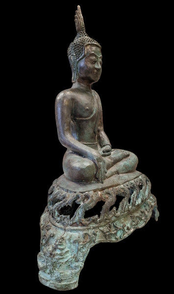 Buddha Bronze Statue - Thailand 19th c.