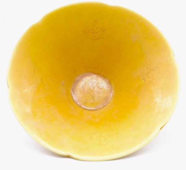Porcelain Yellow Bowl - China - Ming Dynasty